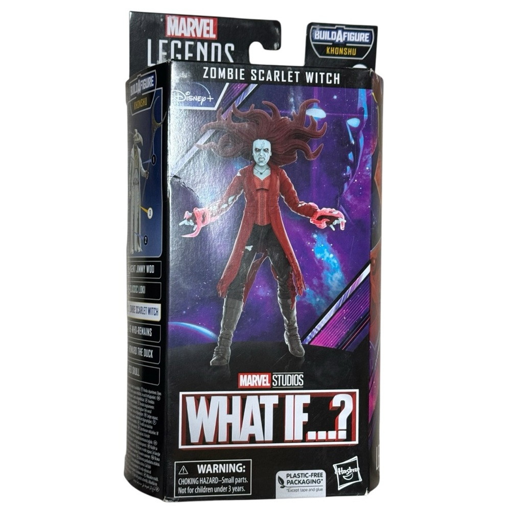 Marvel‎ Legends Zombie Scarlet Witch in Red and Black